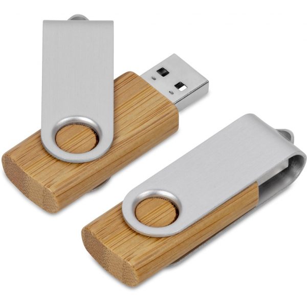 Okiyo Shimasu Bamboo Flash Drive – 8GB Eco-friendly memory sticks USB