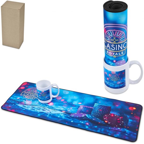 Altitude Alvin Gift Set Items introduced in 2024 desk mat and mug set